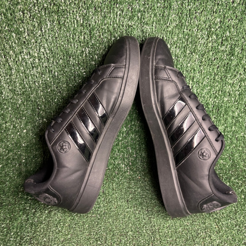 Adidas Star Wars Grand Court 2.0 Darth Vader Stormtrooper Sneaker Black Mens 9.5 - Picture 7 of 10